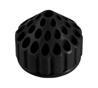 Organisateur d'outils de fixation de mouche pour bureau - Station de rangement rotative pour tête de meulage et ciseaux - Noir