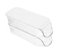 Organisateur D'œufs pour Réfrigérateur, Boîte à Œufs Noël, 2pcs | Plastique, Empilable, Design Élégant et Simple, pour Garde-manger ou Étagère, Optimise L'espace