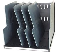 Organisateur Modulotop, 5 séparateurs, format A4, noir/gris