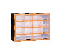 vidaXL Organisateur multi-tiroirs 16 tiroirs