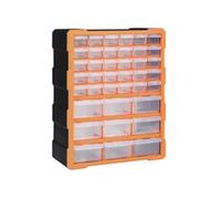 vidaXL Organisateur multi-tiroirs avec 39 tiroirs 38x16x47 cm