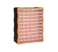 vidaXL Organisateur multi-tiroirs 60 tiroirs 38×16×47,5 cm
