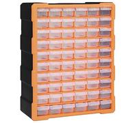 Organisateur multi tiroirs avec 60 tiroirs 38x16x47,5 cm