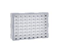 Organisateur multi tiroirs avec 64 tiroirs 52x16x37,5 cm