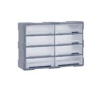 Organisateur multi tiroirs avec 8 grands tiroirs 52x16x37 cm