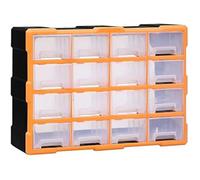 vidaXL Organisateur multi-tiroirs 16 tiroirs