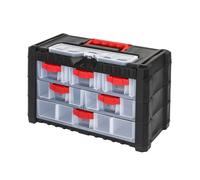 Organisateur Multicase Cargo Magazine de pièces clientes rouge noir tiroirs 3...