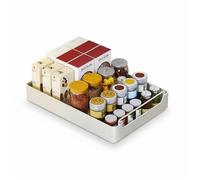 Organisateur Placard Coulissant 30x43cm Tiroir Rangement Sans Perçage Cuisine Sous Évier Acier Inox Locataires