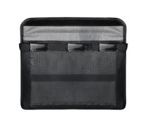 Organisateur pour outils nautiques - Sac en maille suspendue avec réfléchissante, filet organisateur pour bateaux de grande capacité pour équipement de pêche, torche, gilet de sauvetage, guan