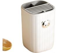 Organisateur pratique pour ustensiles de cuisine, avec un emplacement spécial pour les baguettes ainsi que des compartiments supplémentaires pour les cuillères, les fourchettes et les accessoires de c