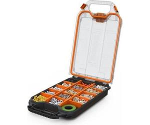 Organisateur WORX BY KETER STACK N ROLL, 33 x 24 x 8 cm, Noir, Demi-organisateur
