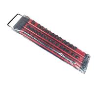 Organisateurs de supports de douilles magnétiques, 1/4, 3/8, 1/2 pouces, organisateurs de plateaux de douilles pour boîte à outils, tiroir, Garage automobile, rangement