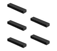 Organisation des outils Boîtier d ' accessoires de pilote en plastique essentiel adapté accessoires de pilote de 6, 35 mm Stockage d ' atelier solide Stockage d ' embouts en plastique