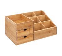 5five Organiseur bambou Simply Smart 2 tiroirs 6 compartiments Naturel