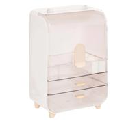 - Organiseur 2 Tiroirs "Sara" 35cm Blanc