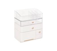 FIVE Simply Smart - Organiseur 5 Tiroirs "Sara" 27cm Blanc Blanc