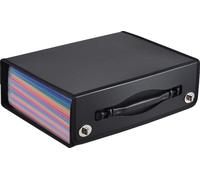 Organiseur à accordéon, 24 compartiments, pochette extensible avec couverture, format A4-Letter, document, couleur arc-en-ciel, pour la maison, le bureau, l'école