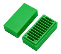 Organiseur Aiguilles 3D - Boîte de Rangement 9 Cases pour Fils et Épingles, Solution Compacte pour Atelier, Matériau pour petg pour robuste Taille 90x50x50mm(Green)