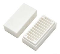 Organiseur Aiguilles 3D - Boîte de Rangement 9 Cases pour Fils et Épingles, Solution Compacte pour Atelier, Matériau pour petg pour robuste Taille 90x50x50mm(White)
