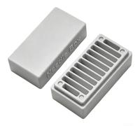Organiseur Aiguilles 3D - Boîte de Rangement 9 Cases pour Fils et Épingles, Solution Compacte pour Atelier, Matériau pour petg pour robuste Taille 90x50x50mm(Grey)