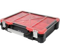Organiseur avec récipients 490x420x115mm 12 compartiments (4 grands, 8 petits)