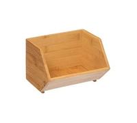 - Organiseur Coulissant Bambou 17cm Naturel