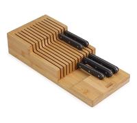 Organiseur couteaux 2 niveaux bambou Joseph Joseph DrawerStore naturel