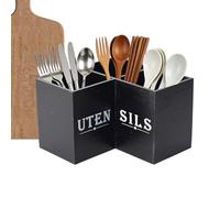 Organiseur d'argenterie, récipient de rangement pour vaisselle | Support de spatule pour comptoir - pour argenterie, cuillères, fourchettes, couverts, baguettes, serviettes, comptoir, étagère