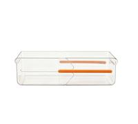 Organiseur d'armoire peu encombrant, système de tiroir extensible, kit de boîte de rangement multifonction pour garde-manger, plateau de rangement coulissant, étagère de rangement durable, utilisation