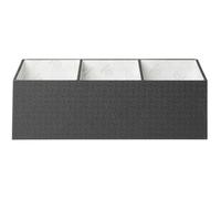 Organiseur de bureau 4 compartiments OfficeByMe - Noir