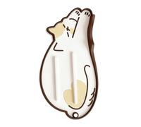 Organiseur de couvercle de casserole, organiseur antidérapant en forme d'animal mignon - Repose-cuillère de cuisine résistant à la chaleur, pour baguettes, spatules, louches, couvercles, couvercles de