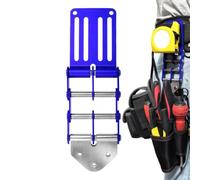 Organiseur de crochet à outils, ceinture en alliage d'aluminium, accessoire de suspension, matériel de travail robuste, taille 12 x 6 cm, pour clé, ruban à mesurer, perceuse, marteau, lampe de poche