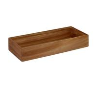 Organiseur de Cuisine en Bois Cary 15x38cm Marron