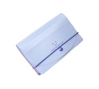 Organiseur de documents extensible à 13 poches - 17,8 x 11,4 cm - Étanche - Pour reçus