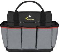 Organiseur de jardin avec 8 compartiments extérieurs pour le jardinage - Sac de transport pour outils de jardinage - Organiseur pour outils de jardinage