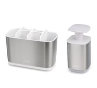 Organiseur de lavabo EASYSTORE avec distributeur de savon PRESTO 70551, 2 pc, Joseph Joseph