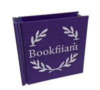 Organiseur de marque-pages moderne imprimé 3D, boîte de rangement décorative, boîte de rangement de bureau pour les amateurs de livres, support en plastique