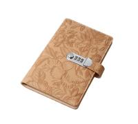 Organiseur de mot de passe pour documents financiers, porte-reçus étanche en cuir PU pour factures confidentielles, documents papier, factures, verrouillage par mot de passe, réserves, planificateur