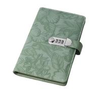 Organiseur de mot de passe pour documents financiers, porte-reçus étanche en cuir PU pour factures confidentielles, documents papier, factures, verrouillage par mot de passe, réserves, planificateur