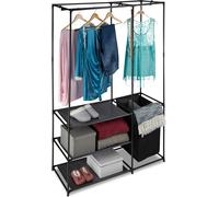 Organiseur de penderie avec panier à linge RD7468, 180 cm