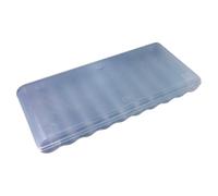 Organiseur de piles - Boîte à piles AAA avec couvercle verrouillable | Support de rangement portable, sac de transport, boîte distributrice compacte en plastique rigide pour la maison, le tiroir et