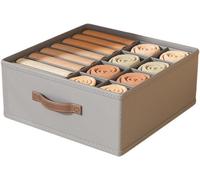Organiseur de placard pliable Azomor avec 16 compartiments spacieux pour une utilisation efficace