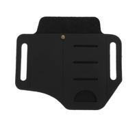 Organiseur de Poche en Cuir PU Noir pour Ceinture, Outils | Pochette Compacte, Fixation à Ceinture, Souple et Pratique, pour Cutter, Stylo et Accessoires