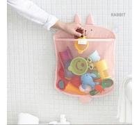 Organiseur De Rangement Pour Jouets De Bain Rose Durable Avec Ventouses Puissantes ¿ Multifonctionnel Pour Jouets Et Objets Essentiels