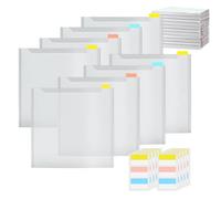 Organiseur de rangement transparent pour scrapbooking 30,5 x 30,5 cm | Onglets adhésifs en papier, organiseurs pour loisirs créatifs 30,5 x 30,5 cm