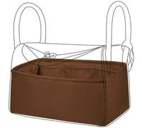 Organiseur de sac léger avec compartiment intérieur, couleur dorée