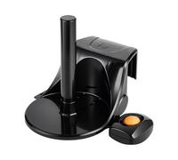 Organiseur de sacs d'épicerie - Distributeur vertical - Support de rangement en ABS de 24 x 19 x 11 cm, récipient compact pour sac à ordures, support peu encombrant | Organiseur d'armoire de cuisine