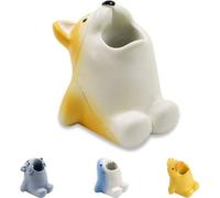 Organiseur de salle de bain créatif pour enfants, avec motif mini-animaux. Porte-brosse à dents individuel adapté aux petites mains