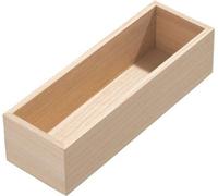 Organiseur de tiroir en bois de paulownia - Rangement pour couverts et articles ménagers - Beige - 254 x 85 x 69 cm