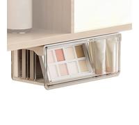 Organiseur de tiroir pour salle de bain Grands bacs transparents empilables